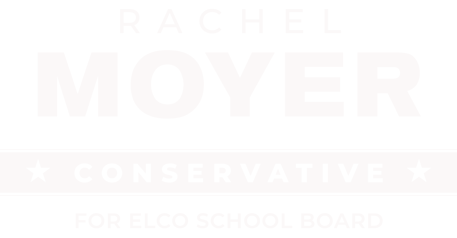 Rachel Moyer for Elco School Board